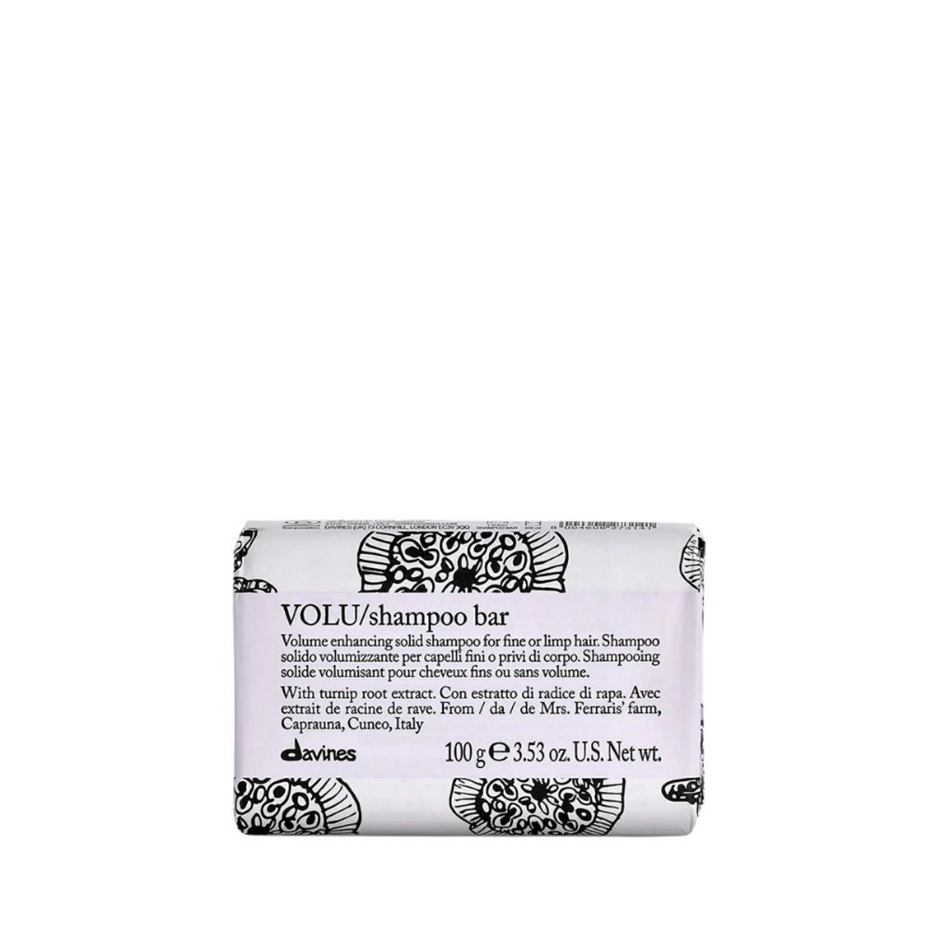 VOLU / Shampoo Bar | Champú sólido para cabello fino 100g - Essential Haircare - Davines ®