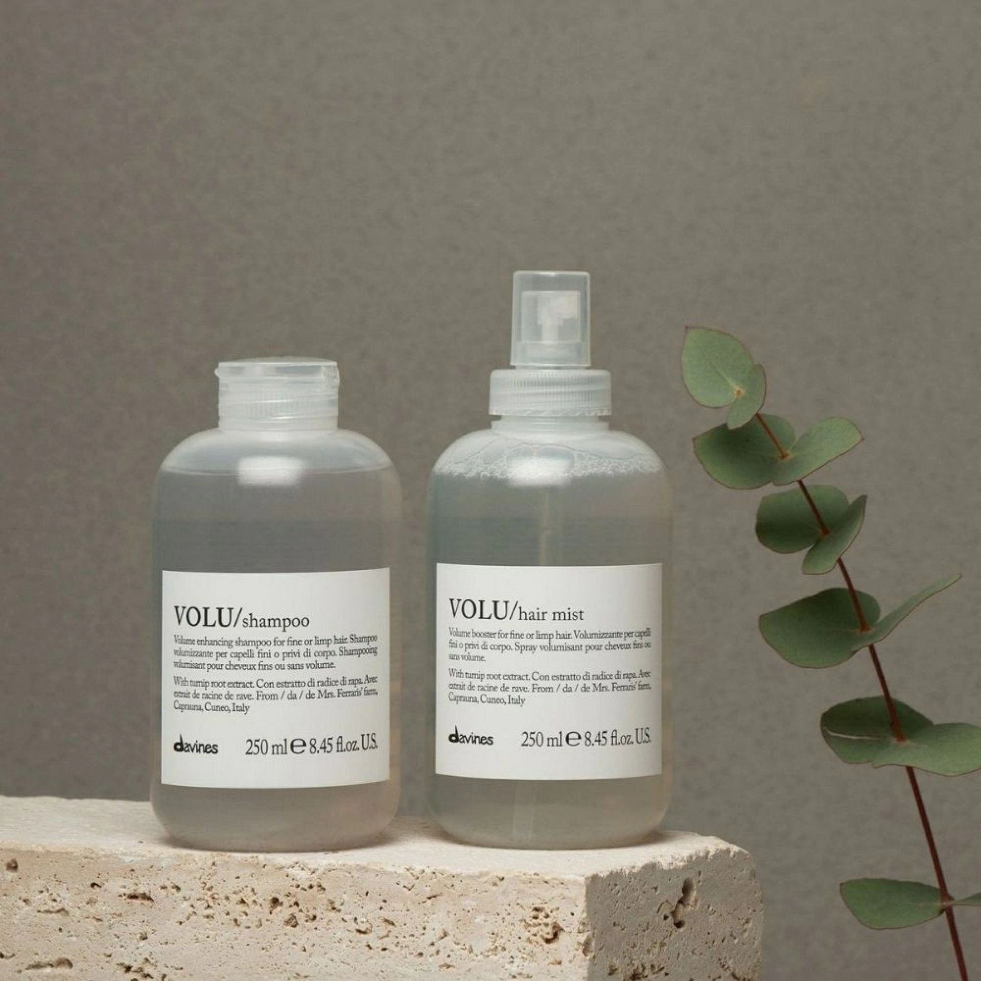 VOLU / Shampoo | Champú efecto volumen - Essential Haircare - Davines ®