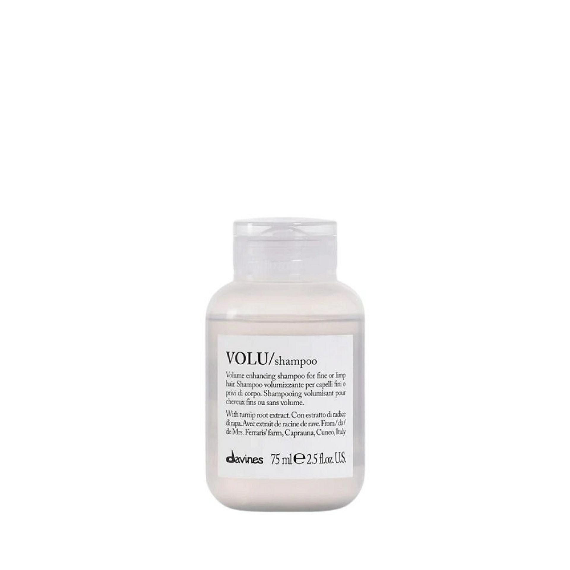 VOLU / Shampoo | Champú efecto volumen - Essential Haircare - Davines ®