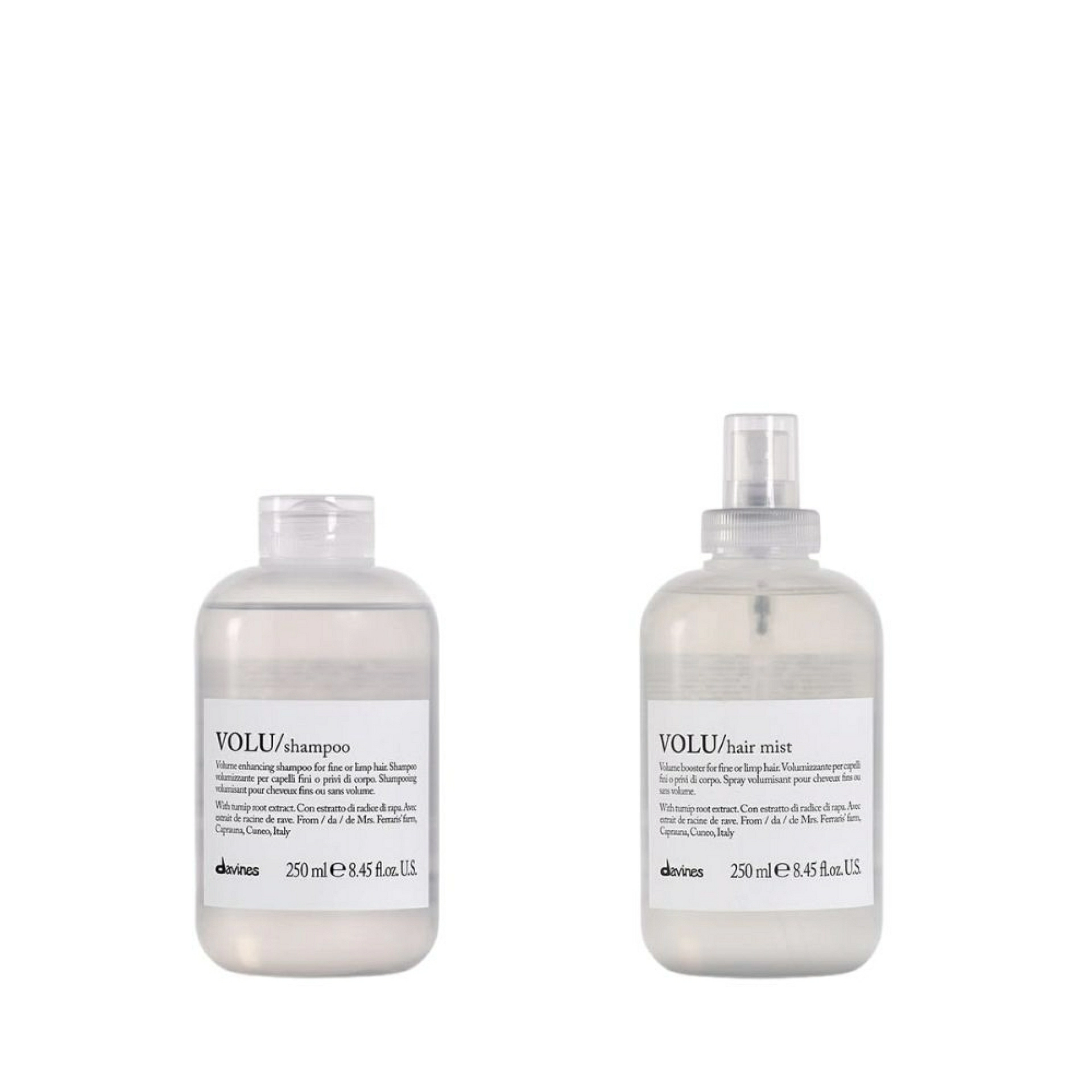 VOLU / Shampoo | Champú efecto volumen - Essential Haircare - Davines ®