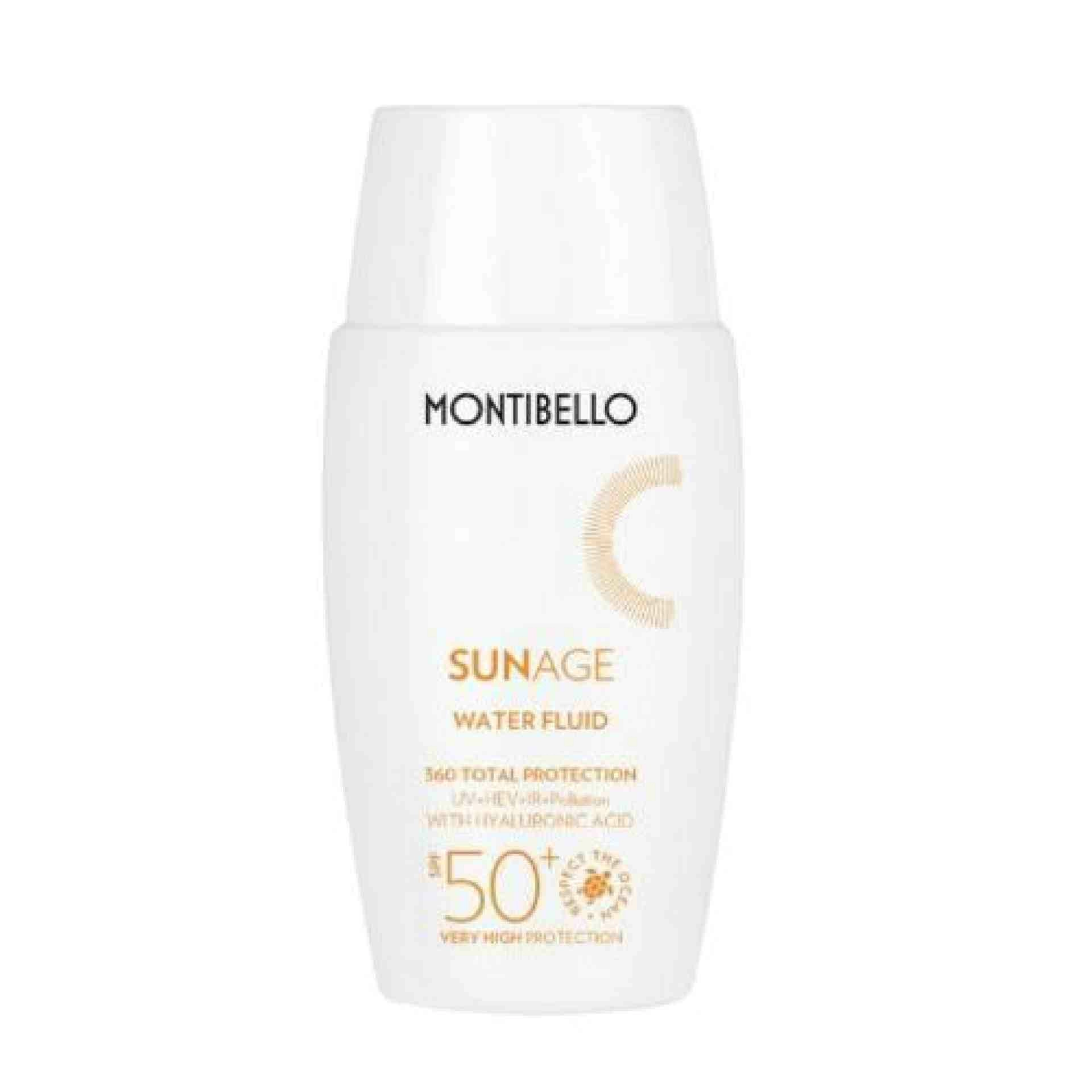 Water Fluid SPF50+ | Protector solar con textura ligera 50ml - Sun Age - Montibello ®