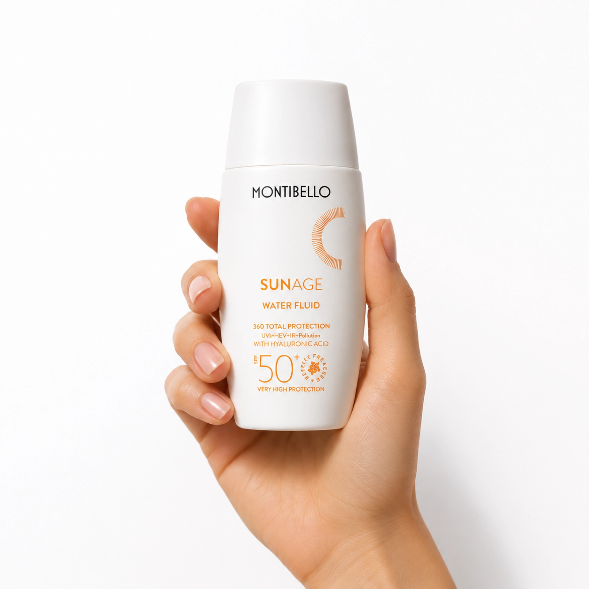 Water Fluid SPF50+ | Protector solar con textura ligera 50ml - Sun Age - Montibello ®