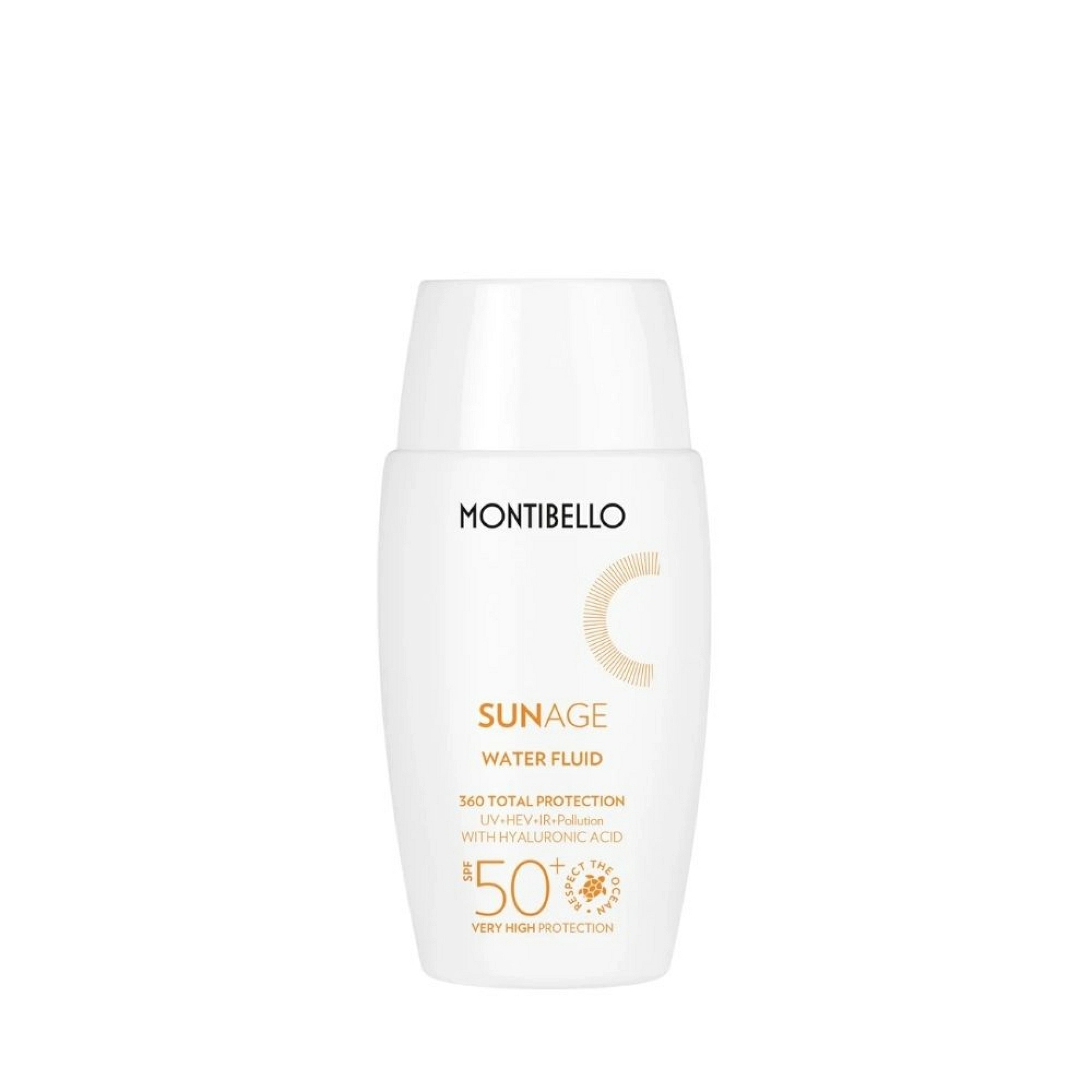 Water Fluid SPF50+ | Protector solar con textura ligera 50ml - Sun Age - Montibello ®