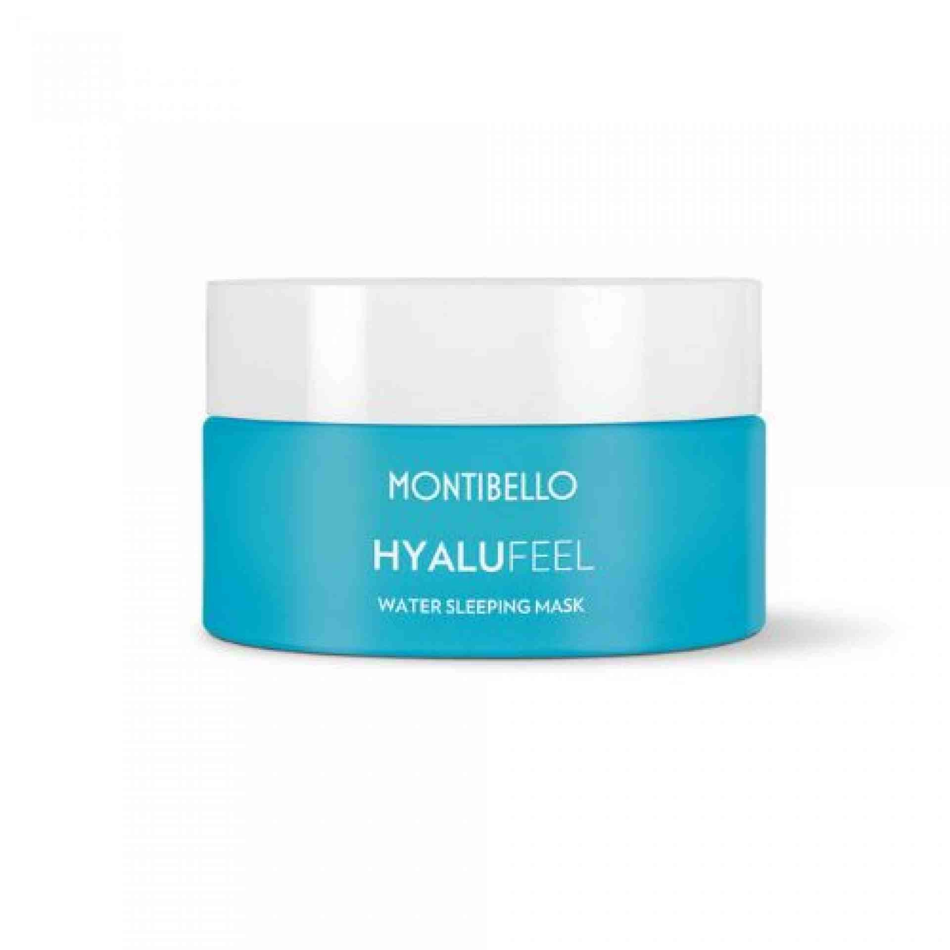 Water sleeping mask | Mascarilla-gel de noche 50ml - Hyalu Feel - Montibello ®