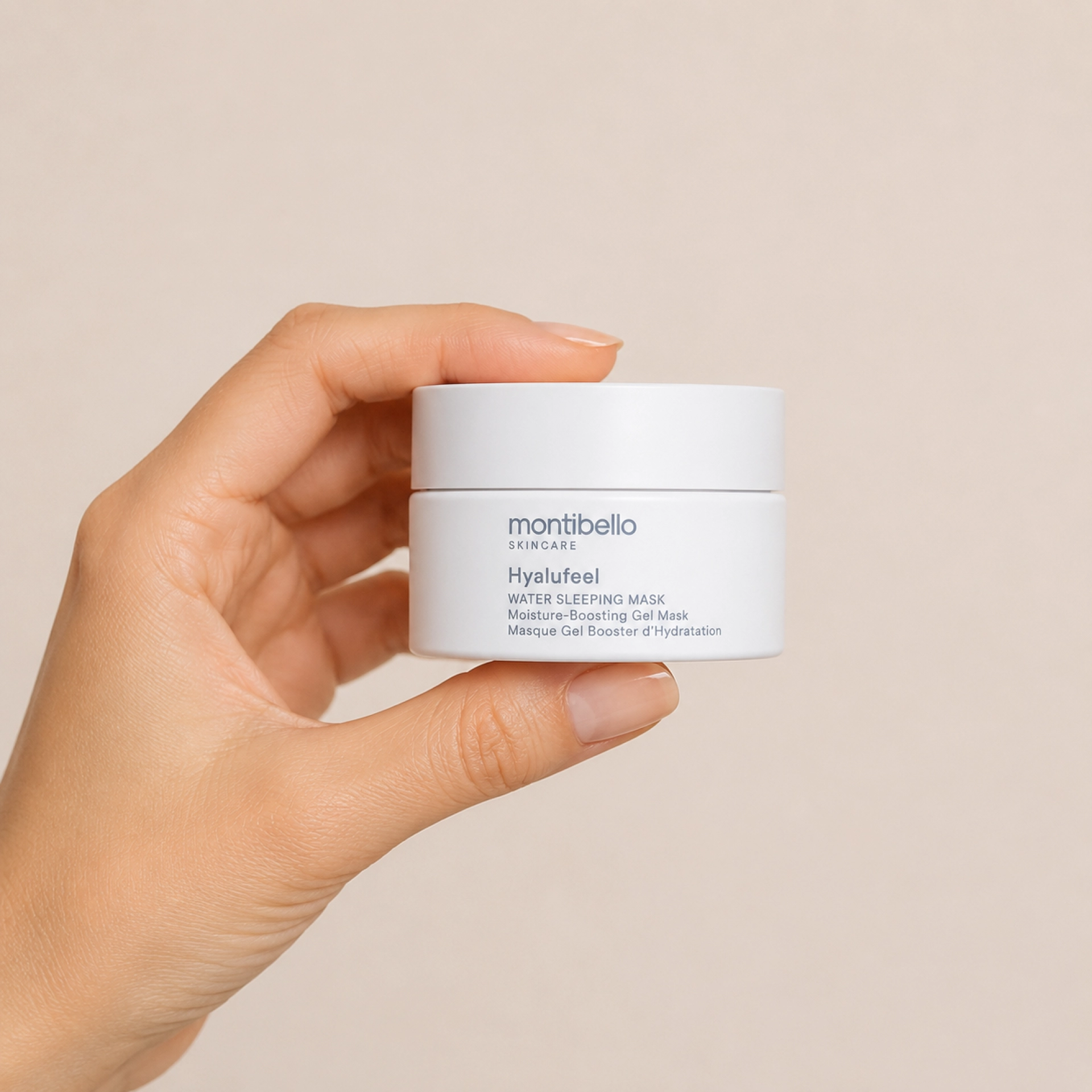 Water sleeping mask | Mascarilla-gel de noche 50ml - Hyalu Feel - Montibello ®