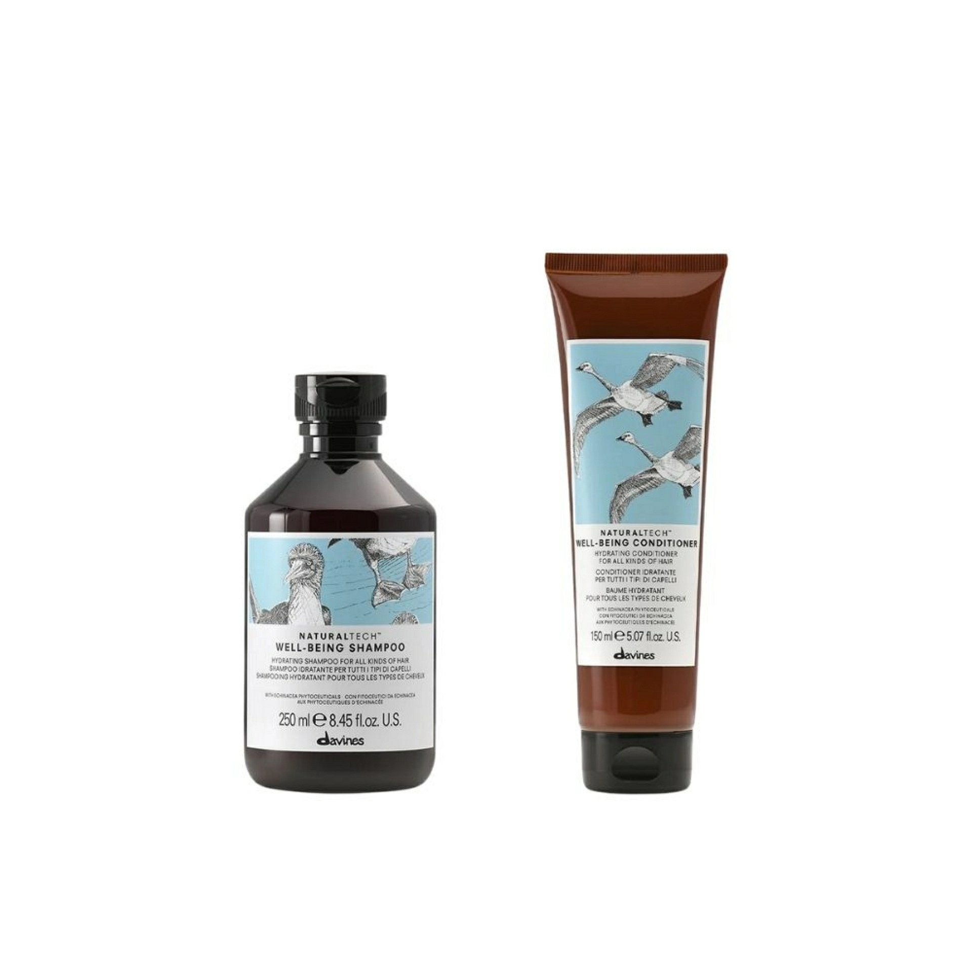 WELL-BEING SHAMPOO | Champú hidratante - Naturaltech - Davines ®