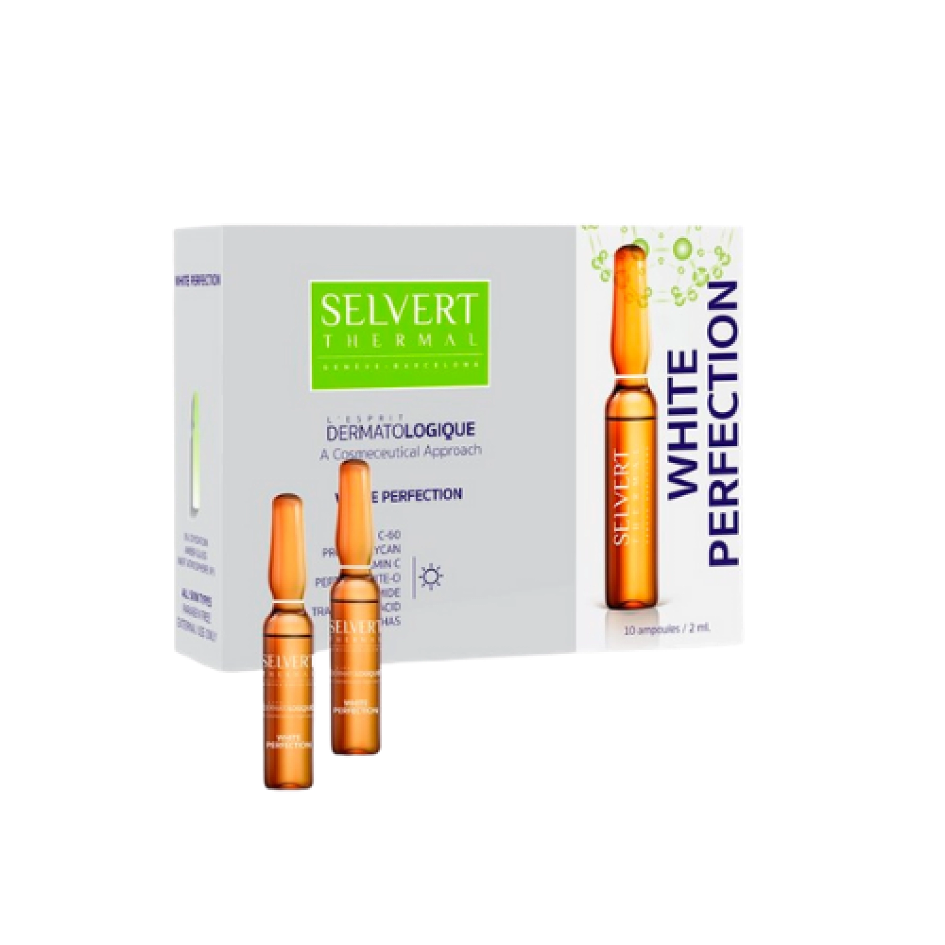 White Perfection | Ampollas despigmentantes 10x2ml - L´Esprit Dermatologique - Selvert Thermal ®