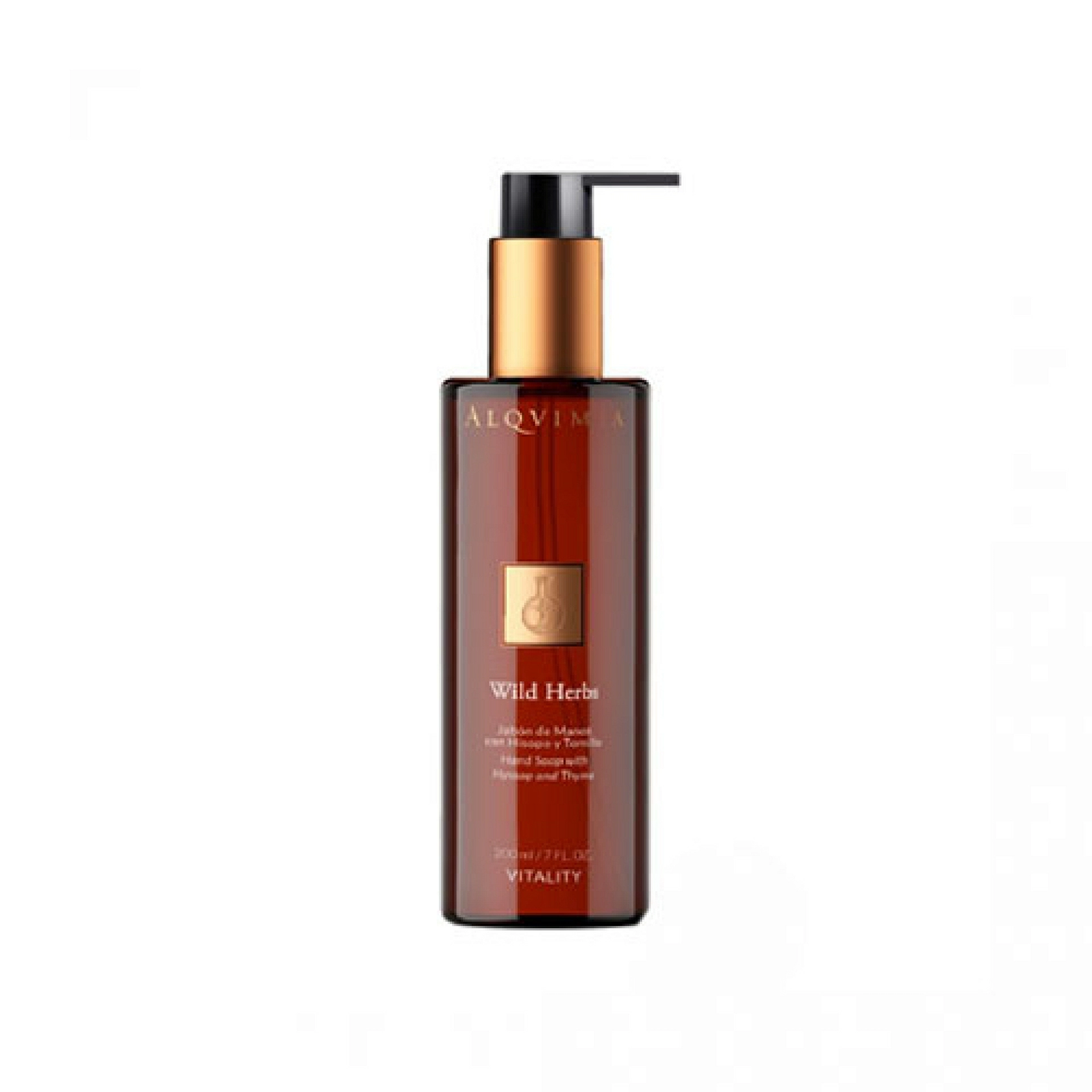 Wild Herbs Jabón de Manos I Limpiador 200ml - Alqvimia ®