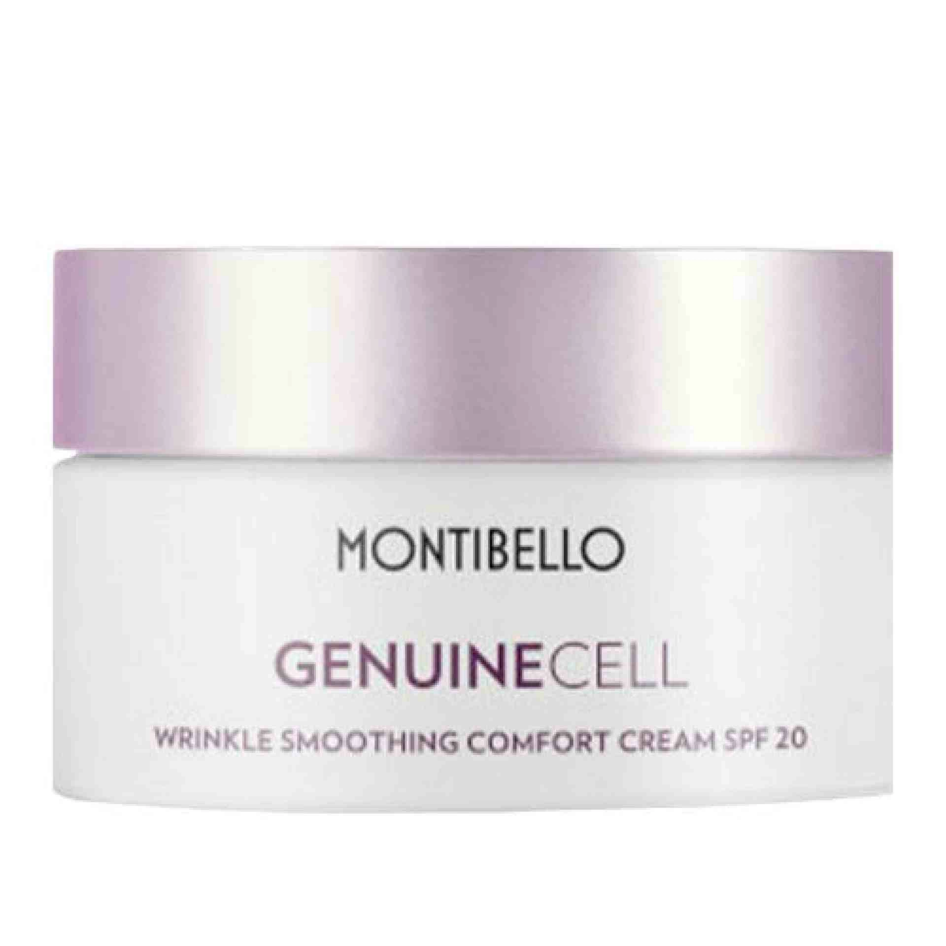 Wrinkle Smoothing Comfort Cream SPF20 | Crema antiarrugas e hidratante 50ml - Genuine Cell - Montibello ®