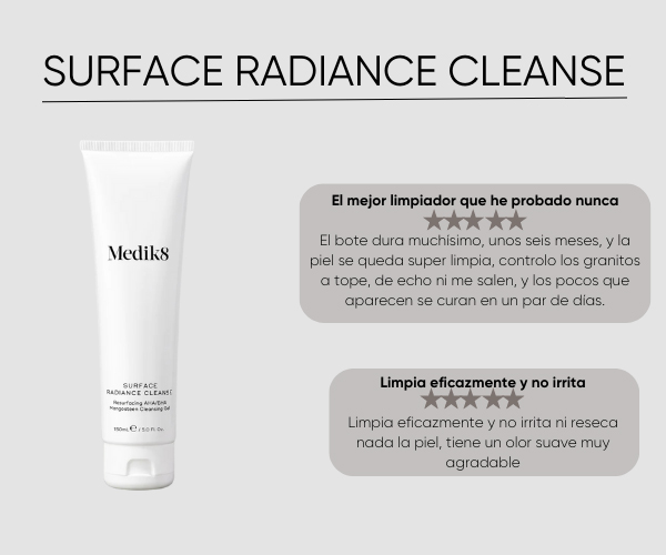 Gel limpiador micro-exfoliante de Medik8