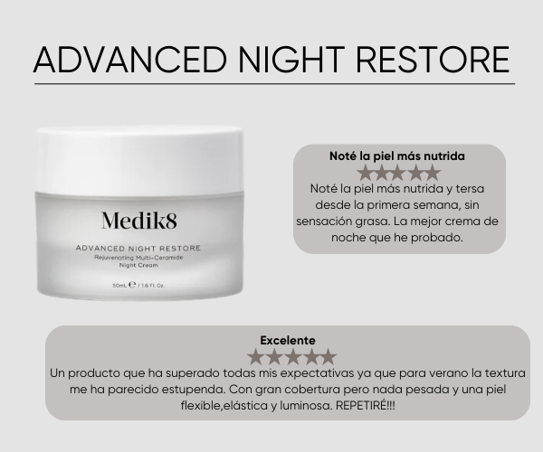 Crema de noche rejuvenecedora de Medik8