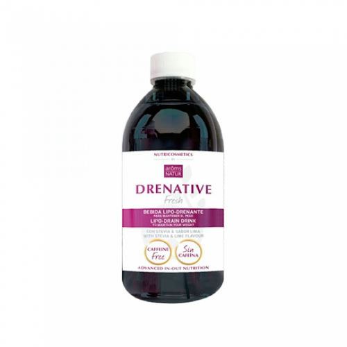 Drenative Fresh sin Cafeína | Complemento Lipo - Drenante 500 ml  - Nutricosméticos - Arôms Natur ®