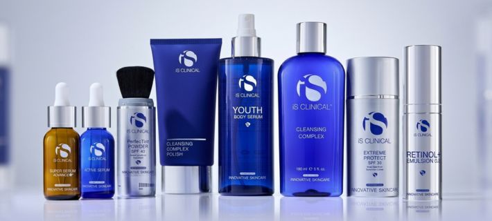 Diferentes productos de iS Clinical