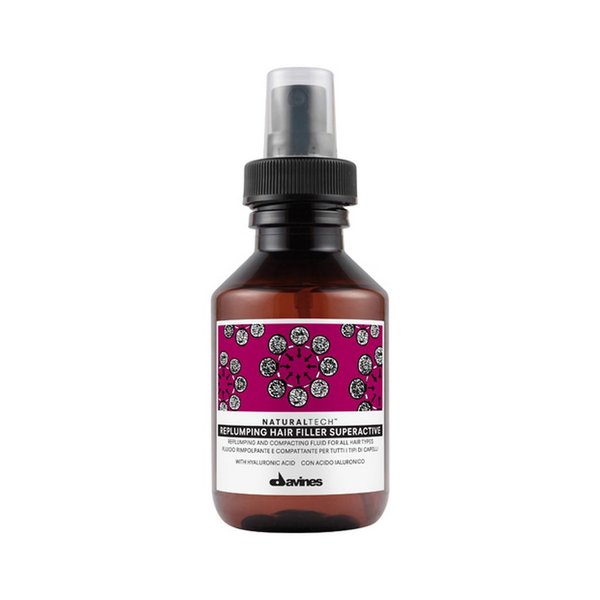 REPLUMPING HAIR FILLER SUPERACTIVE - Tratamiento hidratante para todo tipo de cabellos 100 ml - Naturaltech